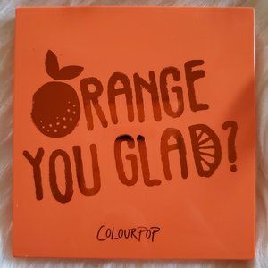 Colourpop "Orange You Glad" Eyeshadow Palette